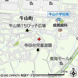 愛知県春日井市牛山町1029-120周辺の地図