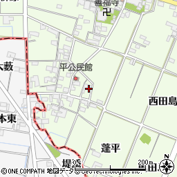 愛知県一宮市玉野平1117周辺の地図