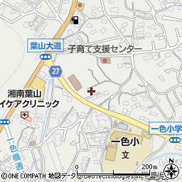 神奈川県三浦郡葉山町一色1504周辺の地図