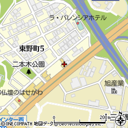 ジャパンレンタカー春日井インター店周辺の地図