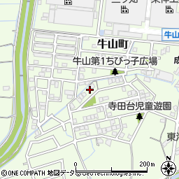 愛知県春日井市牛山町1029-104周辺の地図