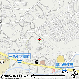 神奈川県三浦郡葉山町一色1021周辺の地図