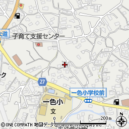 神奈川県三浦郡葉山町一色1223周辺の地図