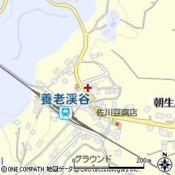 千葉県市原市朝生原171周辺の地図