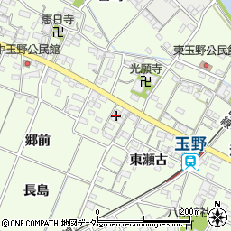 愛知県一宮市玉野東瀬古2017周辺の地図