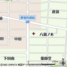 愛知県岩倉市川井町京田周辺の地図