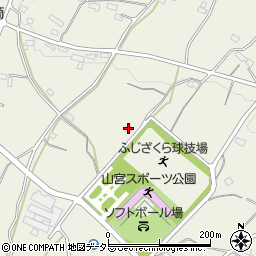 静岡県富士宮市山宮2020周辺の地図
