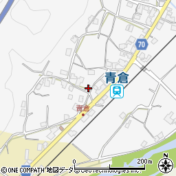兵庫県朝来市物部1406周辺の地図