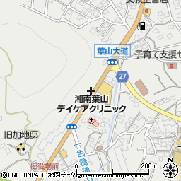 神奈川県三浦郡葉山町一色1729周辺の地図