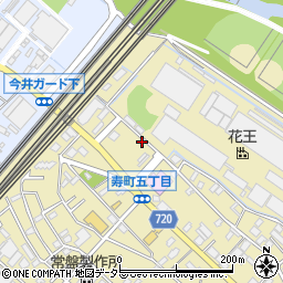 有限会社幕田造園土木周辺の地図