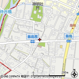愛知県小牧市藤島町居屋敷257周辺の地図