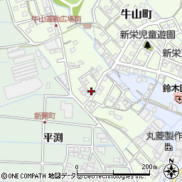 愛知県春日井市牛山町2806周辺の地図