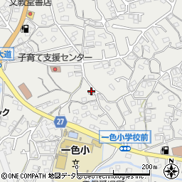 神奈川県三浦郡葉山町一色1223-4周辺の地図