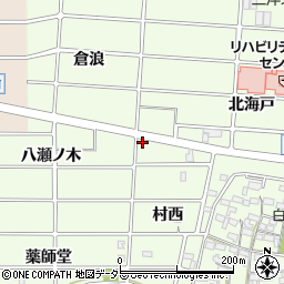 愛知県岩倉市川井町明善周辺の地図