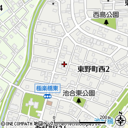 愛知県春日井市東野町西2丁目7-27周辺の地図