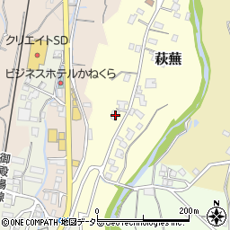 静岡県御殿場市萩蕪25周辺の地図