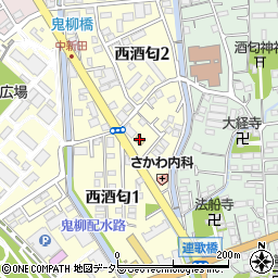 セブンイレブン小田原酒匂店周辺の地図