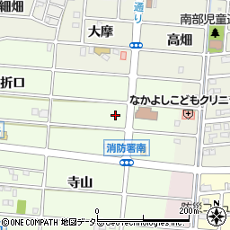 愛知県岩倉市川井町北穴田周辺の地図