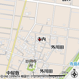 愛知県稲沢市祖父江町祖父江寺内32周辺の地図