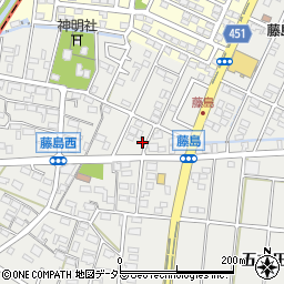 愛知県小牧市藤島町居屋敷240-4周辺の地図