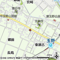 愛知県一宮市玉野東瀬古2018周辺の地図