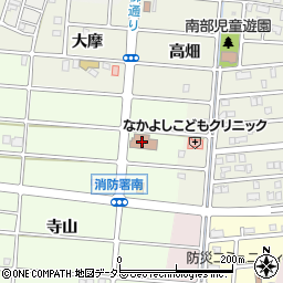 岩倉市消防本部消防署周辺の地図