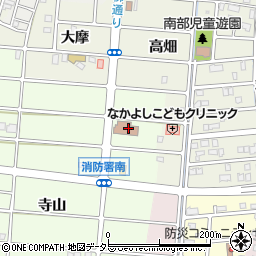 愛知県岩倉市川井町八長周辺の地図