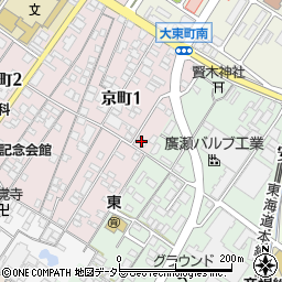 笠井接骨院周辺の地図