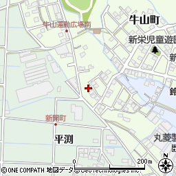 愛知県春日井市牛山町2804-7周辺の地図
