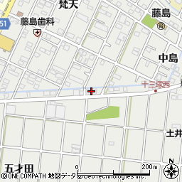 浜田化学株式会社名古屋営業所周辺の地図