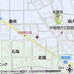 一宮清須線周辺の地図