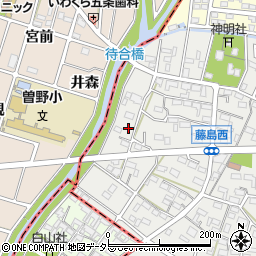 愛知県小牧市藤島町居屋敷36周辺の地図