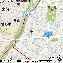 愛知県小牧市藤島町居屋敷64-5周辺の地図