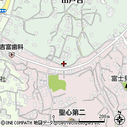 神奈川県横須賀市田戸台61周辺の地図
