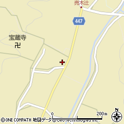 長野県下伊那郡売木村1414周辺の地図