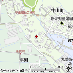 愛知県春日井市牛山町2804-6周辺の地図