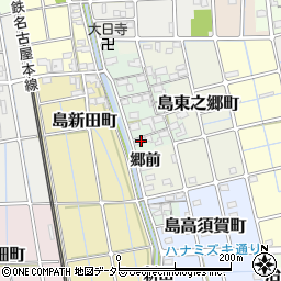 愛知県稲沢市島町東之郷1362周辺の地図