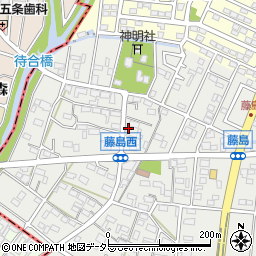 愛知県小牧市藤島町居屋敷259周辺の地図