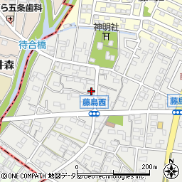 愛知県小牧市藤島町居屋敷81周辺の地図