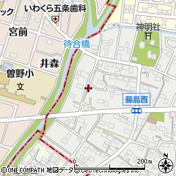 愛知県小牧市藤島町居屋敷64-1周辺の地図