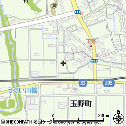 愛知県春日井市玉野町259周辺の地図