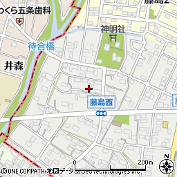 愛知県小牧市藤島町居屋敷79周辺の地図