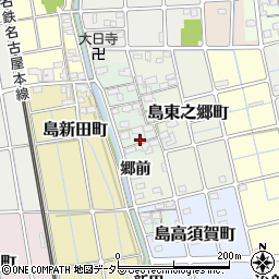 愛知県稲沢市島町東之郷1368周辺の地図