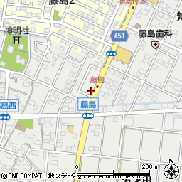 愛知県小牧市藤島町居屋敷321周辺の地図