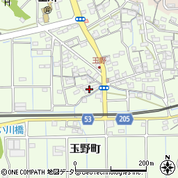 愛知県春日井市玉野町271周辺の地図