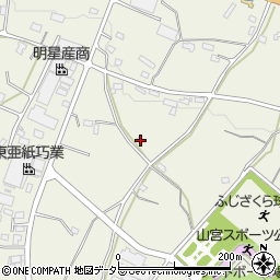 静岡県富士宮市山宮2396周辺の地図
