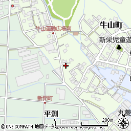 愛知県春日井市牛山町2802周辺の地図