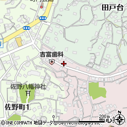 倉田はり治療院周辺の地図