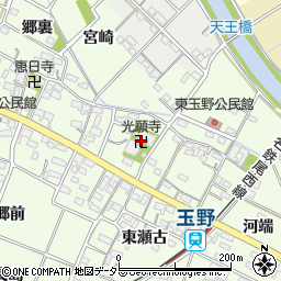 光願寺周辺の地図