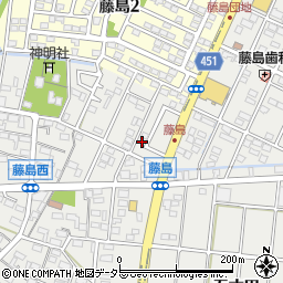 愛知県小牧市藤島町居屋敷300周辺の地図